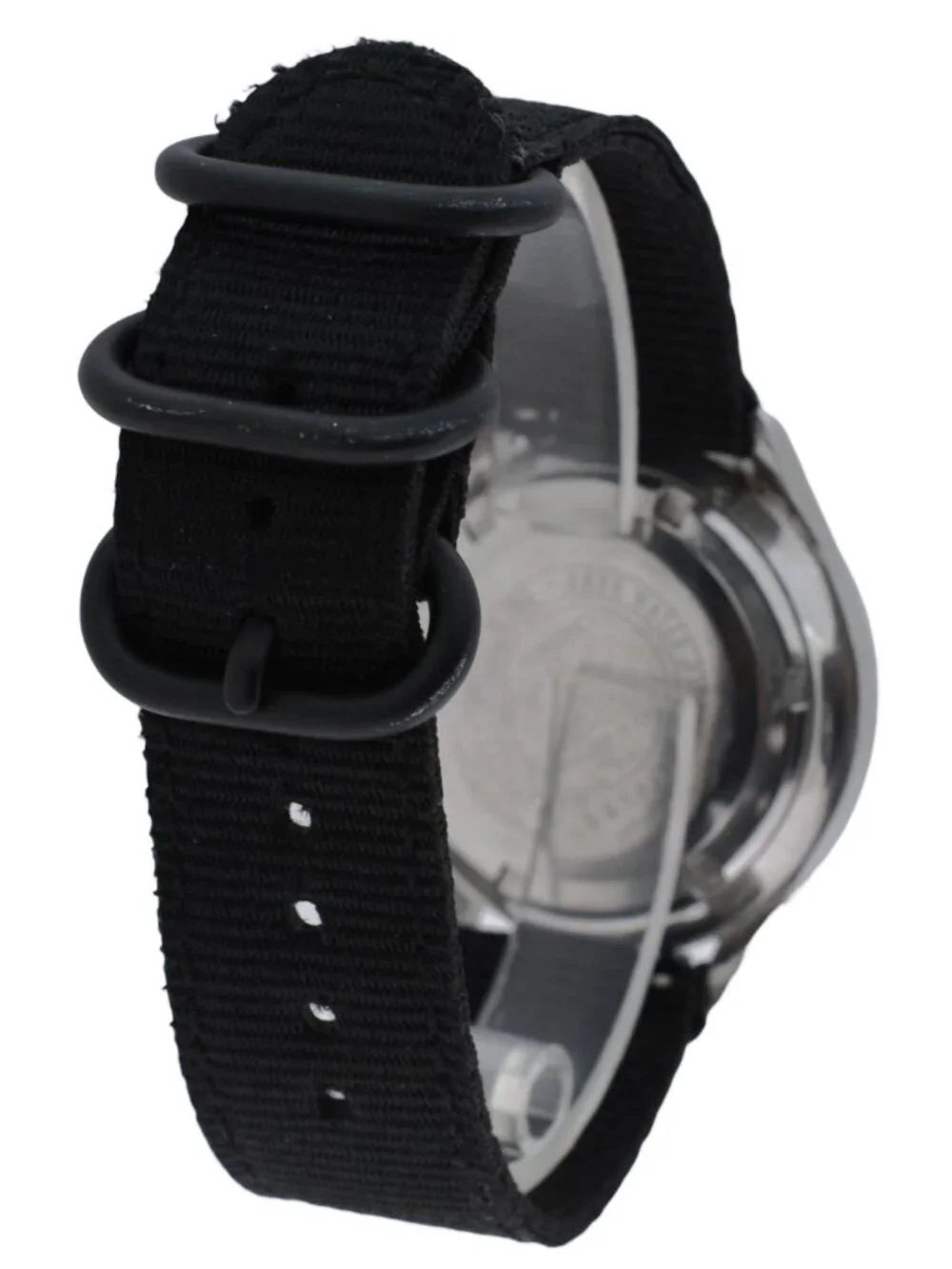 Fully Original 1968 Seiko 37mm Men's Sealion M55 Black Dial Watch Ref: 6105-8090